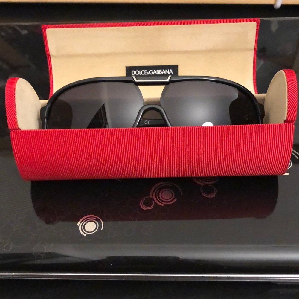 Dolce & Gabbana Black Aviators